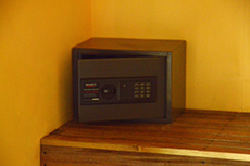 Digital safe in room