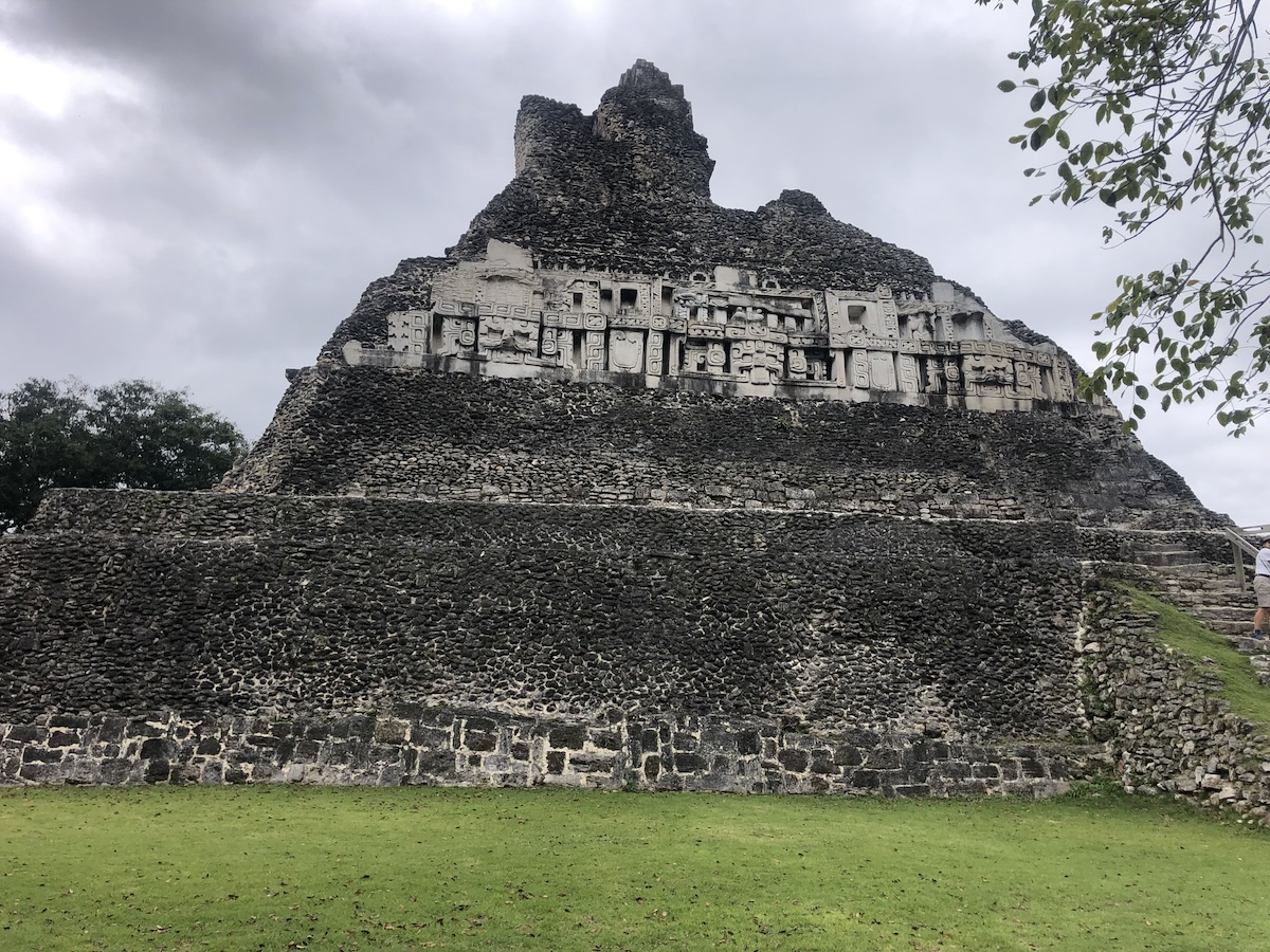 view from El Castillo at Xunantunich